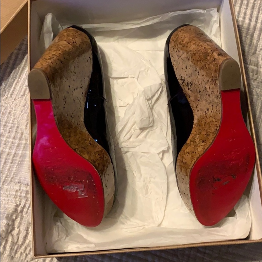Christian Louboutin Coroclic 140 metal patent - Picture 4 of 7